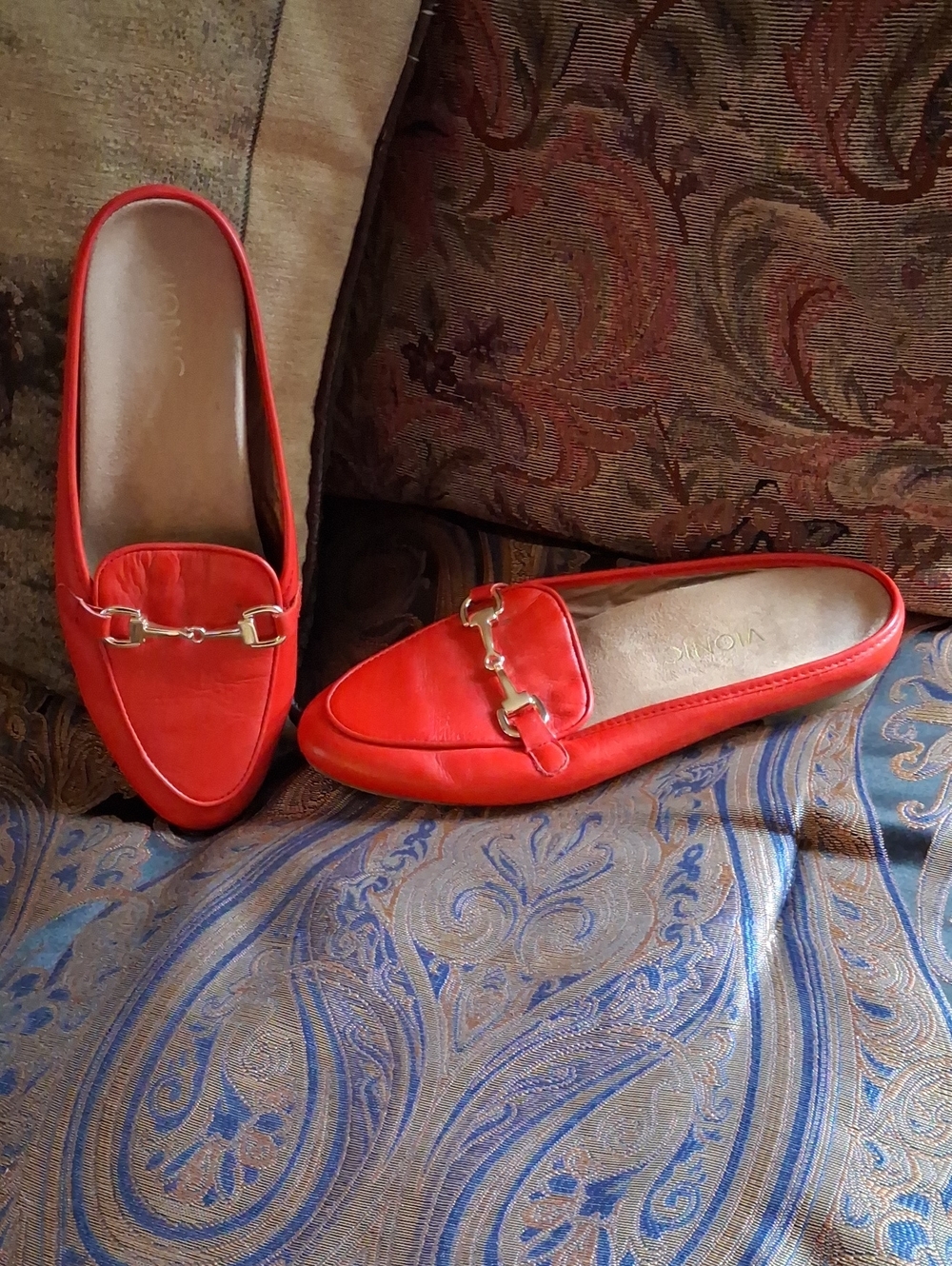 Vionic Red Slides